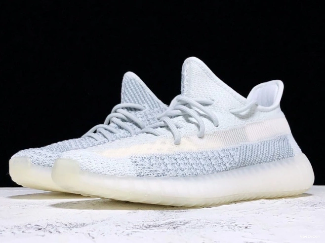 Adidas Cloud White Yeezy Boost 350 FW5317 V2 Reflective 0719